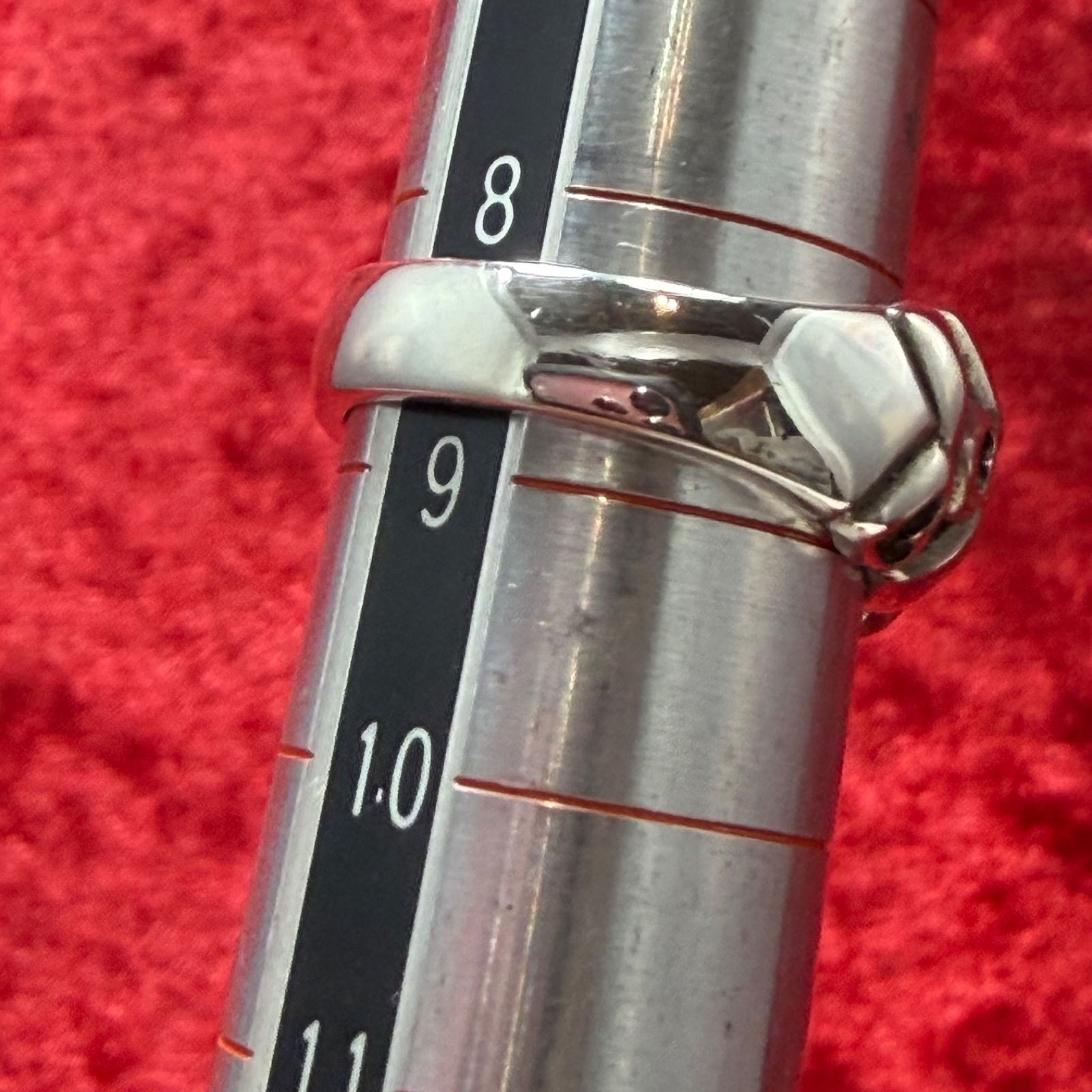 美品 ハートバイハート ♯391リング 8.5号 ジョージジェンセン/GEORG