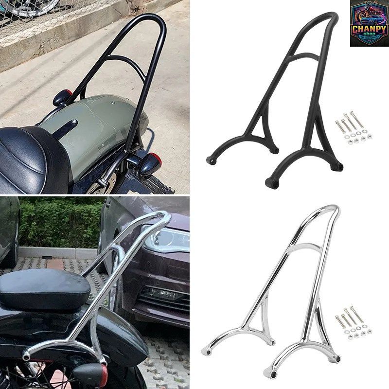 ハーレーダビッドソン スポーツスター XL アイアン ナイトスター 883 1200 2004-2023 用リアパッセンジャー用シーシーバーブラケット