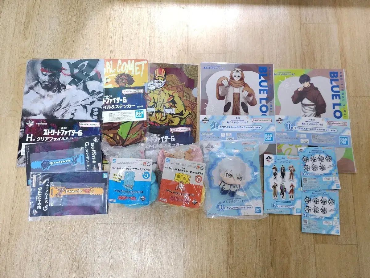 一番くじ 13種まとめ出品 トムとジェリー ブルーロック STREET FIGHTER