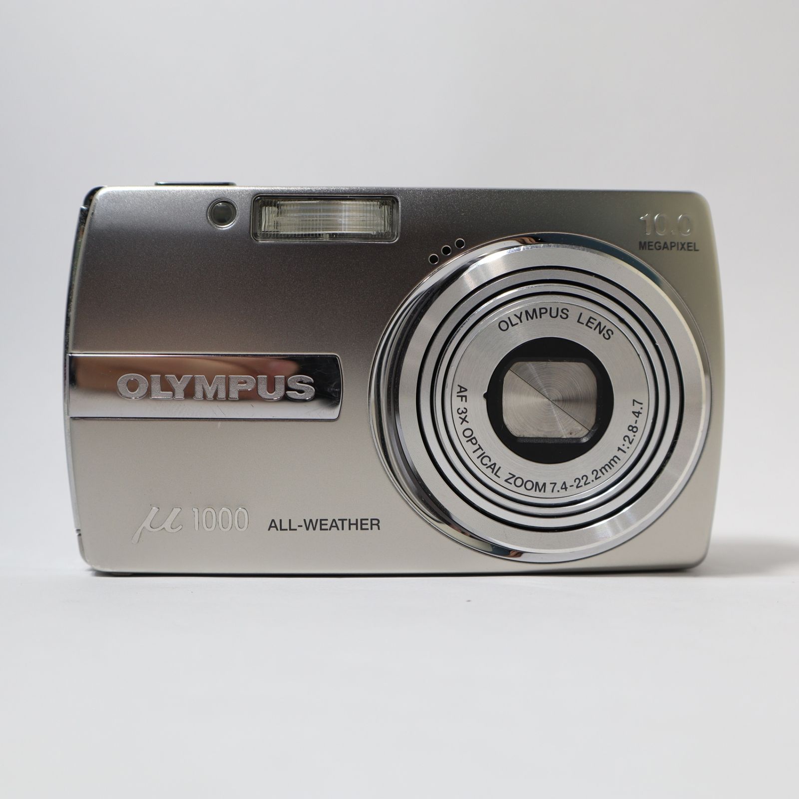 美品OLYMPUS ミュー μ 1000オールドコンデジ動作品　xd カード付き OLYMPUS μ1000 動作確認済 デジタルカメラ コンパクトカメラ コンデジ