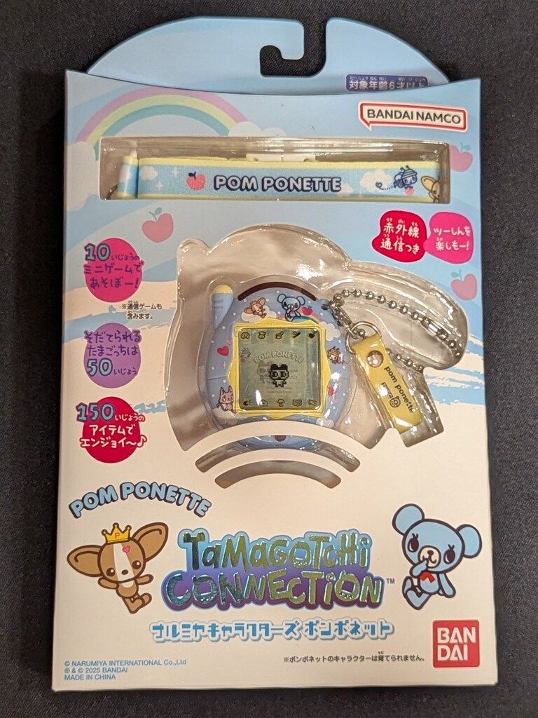 BANDAINAMCO TAMAGOTCHI CONNECTION ナルミヤキャラクターズ ポンポネット
