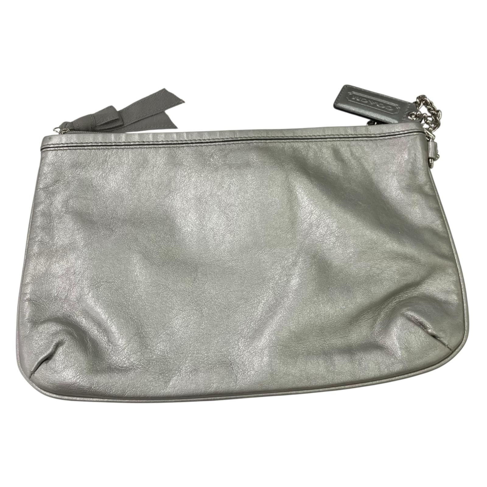 186005 現状品 COACH コーチ トートバッグ グレー トートバッグ PVC