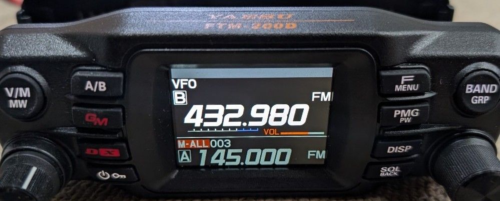 現状品 ヤエス FTM-200D デュアルバンド トランシーバー 八重洲