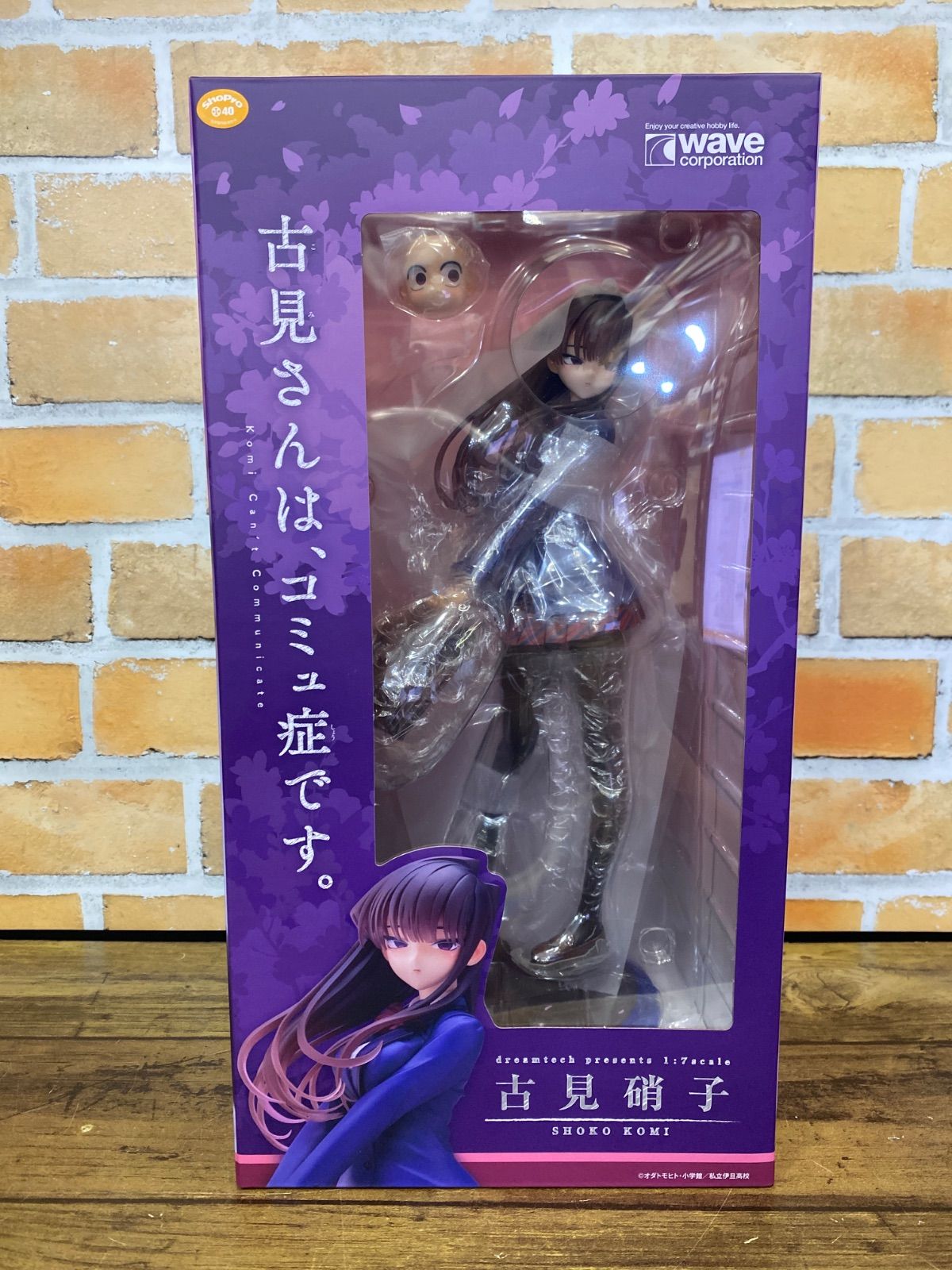 【未開封中古品】 Dream Tech 古見硝子 1/7スケール 完成品 フィギュア