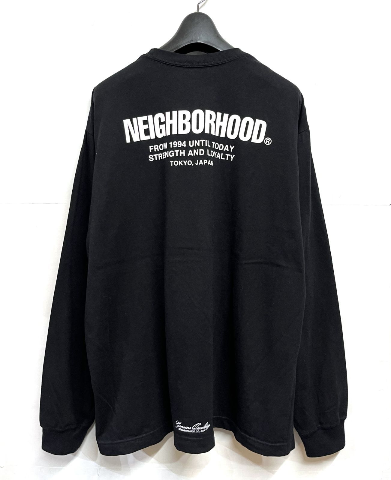 NEIGHBORHOOD｜ネイバーフッド バックロゴ ロングスリーブ Tシャツ