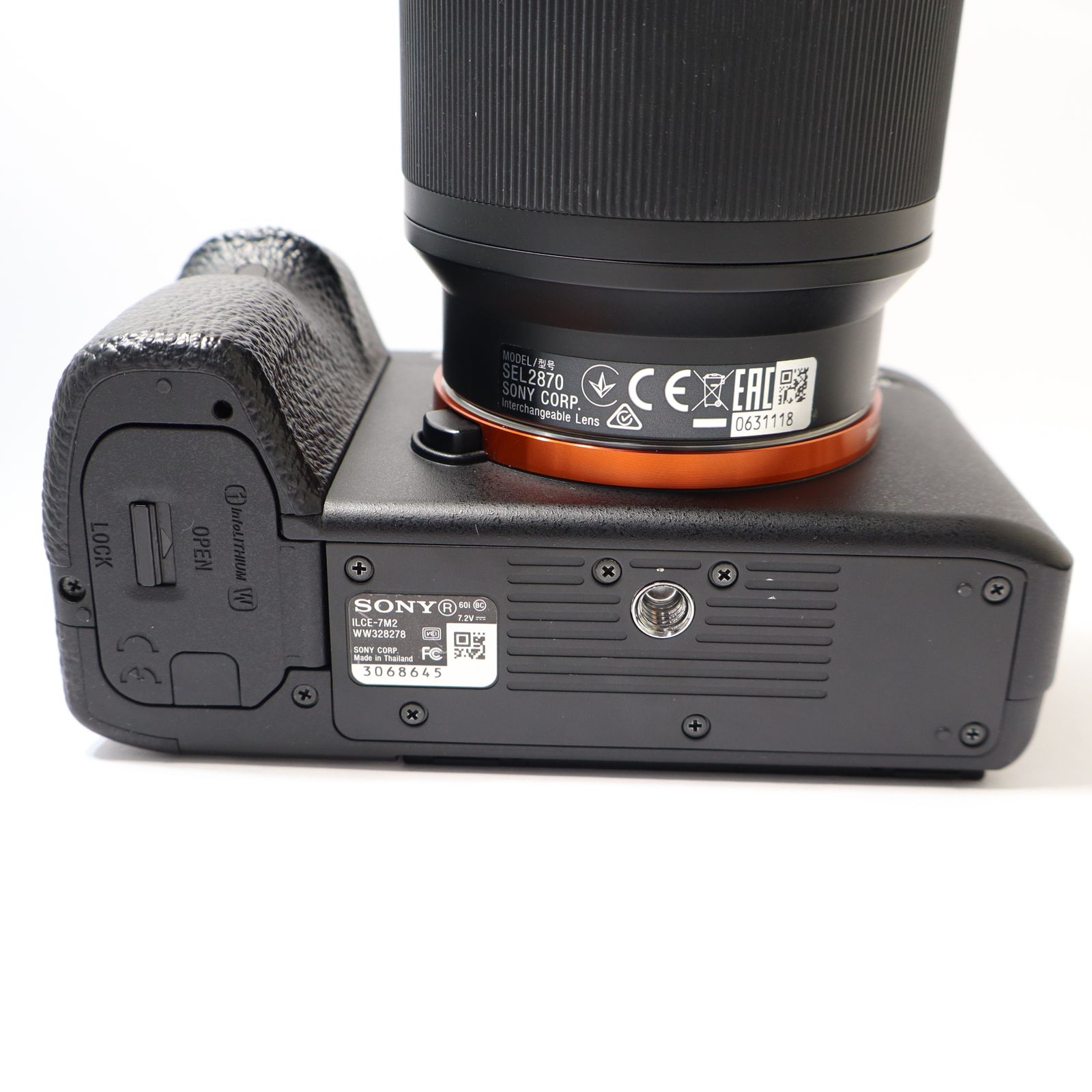SONY α7II FE 3.5-5.6 28-70 OSS 動作品 ミラーレス 一眼 デジタル 