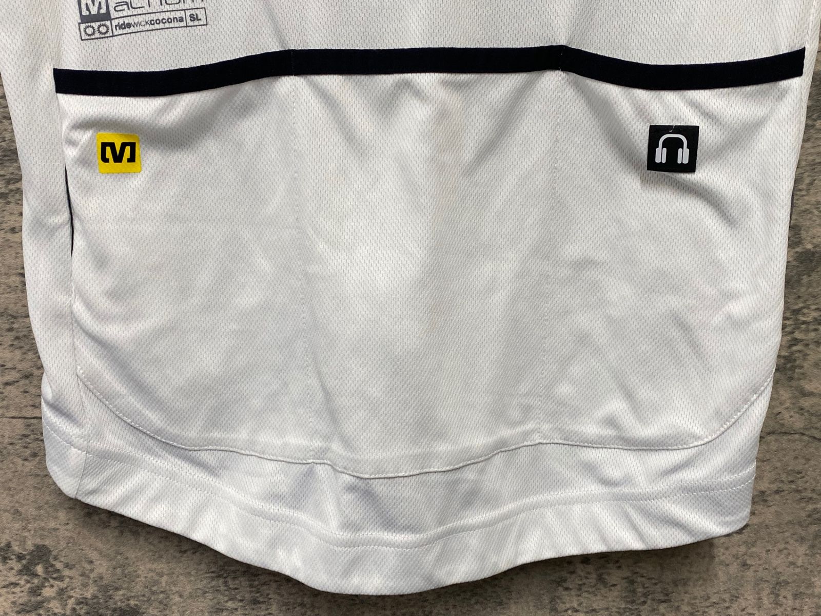 KG298 マヴィック MAVIC 半袖 サイクルジャージ 黒 白 M - メルカリ