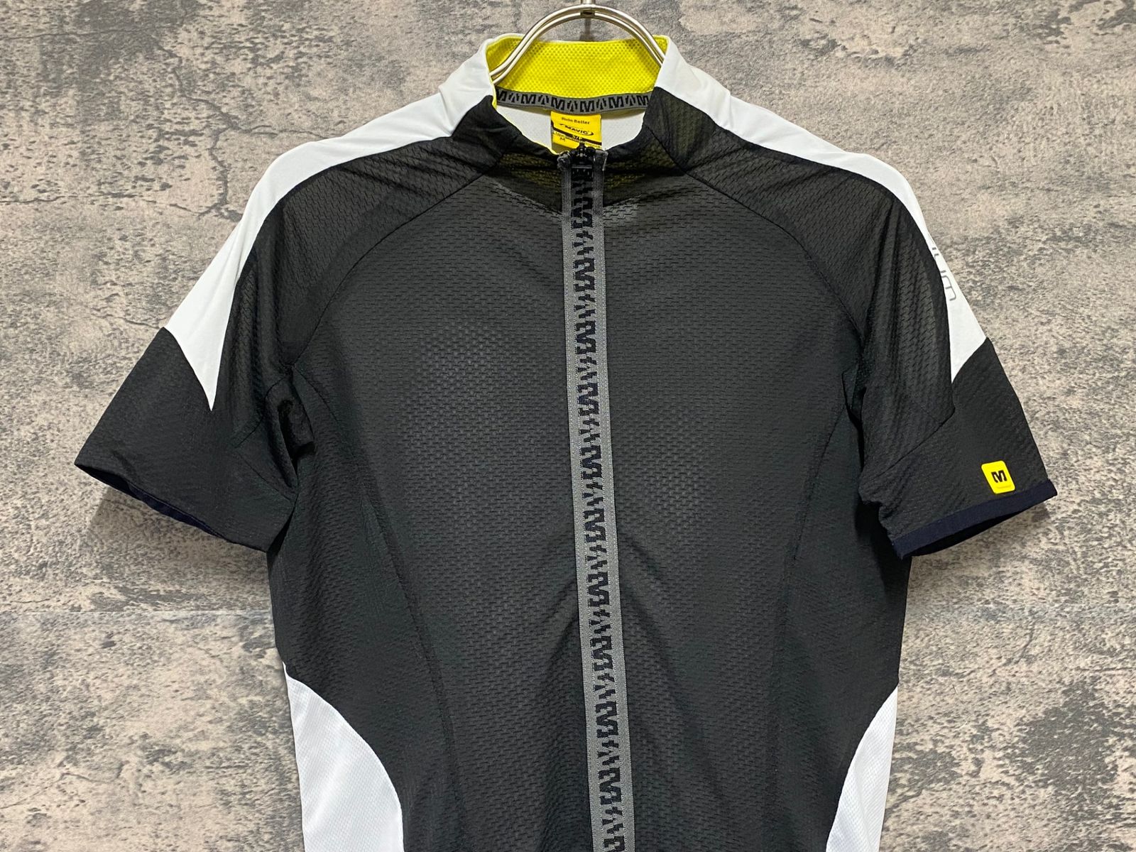 KG298 マヴィック MAVIC 半袖 サイクルジャージ 黒 白 M - メルカリ
