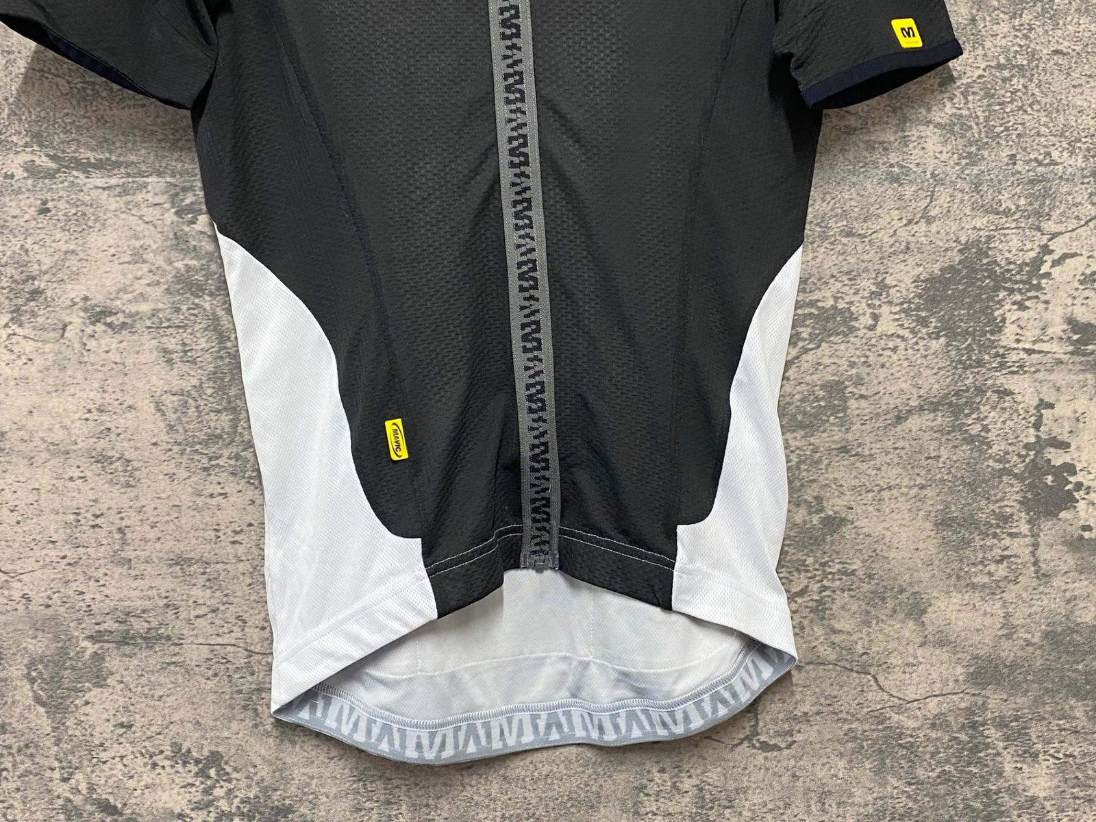 KG298 マヴィック MAVIC 半袖 サイクルジャージ 黒 白 M - メルカリ