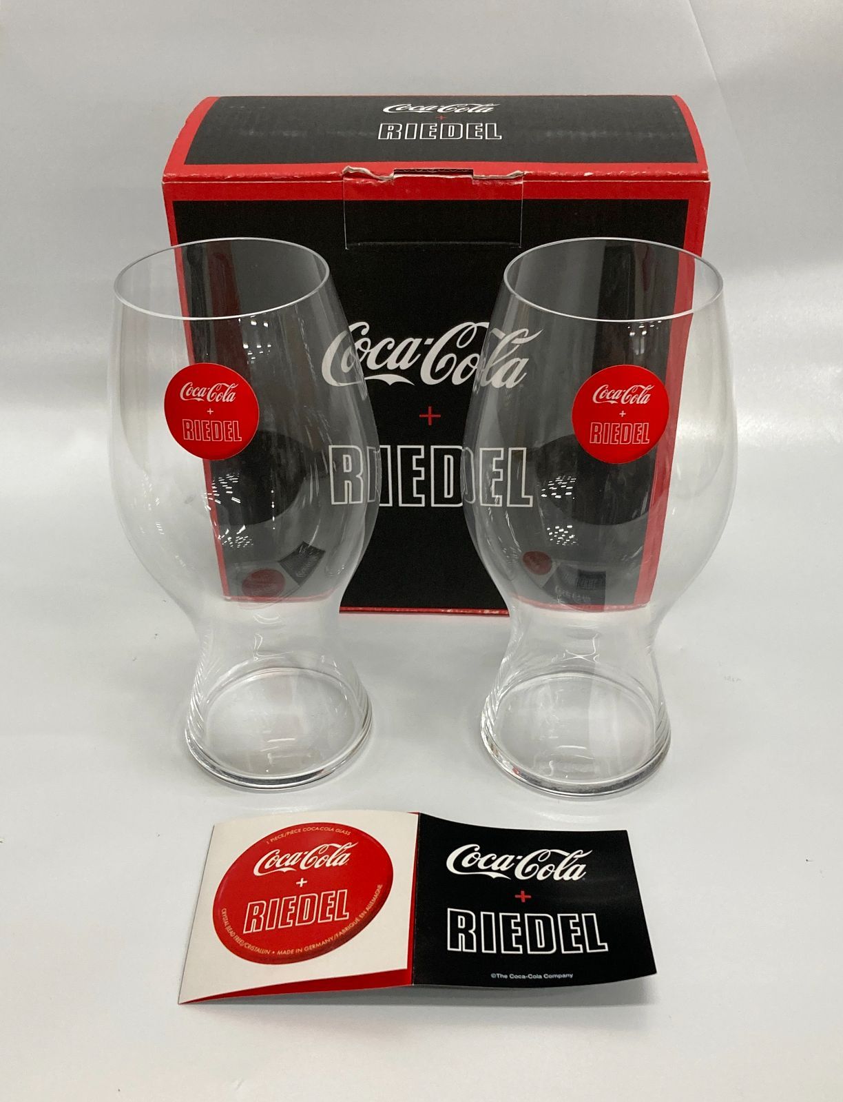 〇未使用 CocaCola+Riedel コラボグラス リーデル コカコーラ グラス 