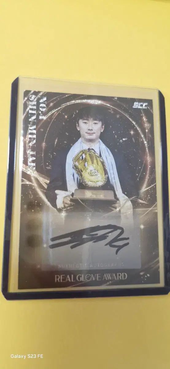 KBO 2025 LG 신민재 オート ゴールデンラブカード
