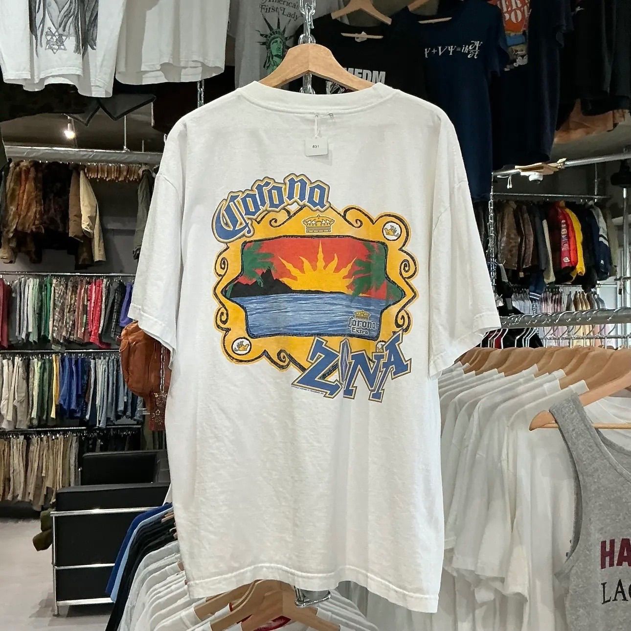 00s ALSTYLE Corona Tee コロナ ビール Tシャツ-セールまとめ