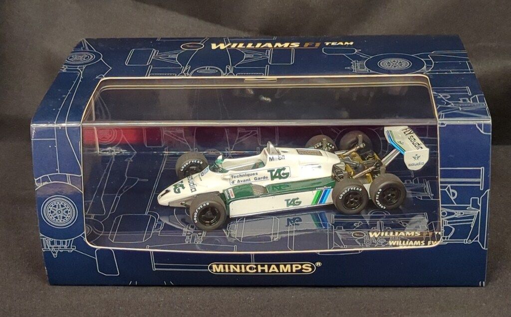 Paul'sModelArt 1/43MINICHAMPS/WILLIAMS F1 TEAM 436 820699 Williams FW08B Test Car 1982