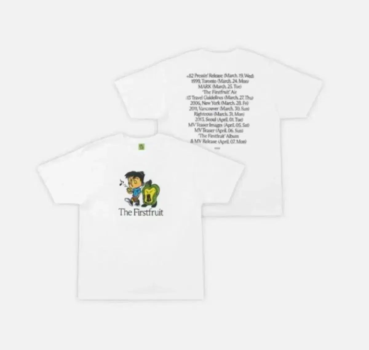 マーク ザパフ タイムテーブル バージョン Tシャツ 未開封 新品