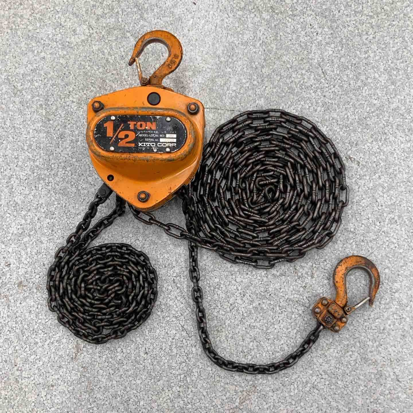 ▼KITO 0.5ton M3形 282【八潮店】