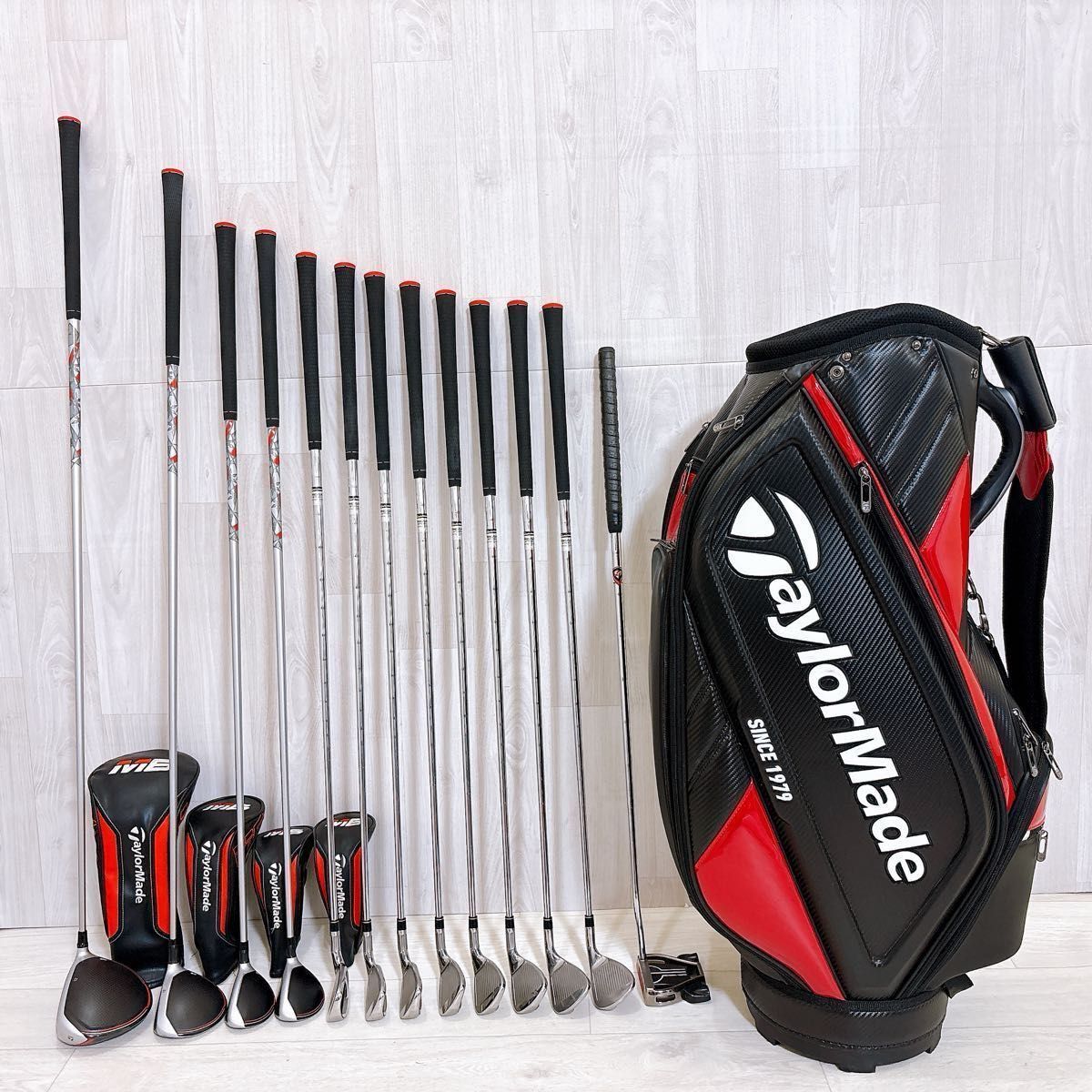 希少なレフティ ぶっ飛び TaylorMade M6 M2メンズ ゴルフセット レフティ TaylorMade M6 テーラーメイド メンズゴルフセット 豪華13本