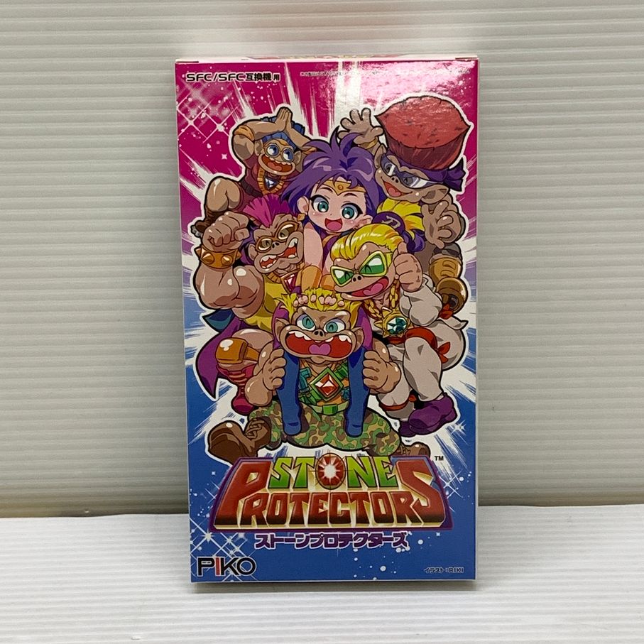 【中古品】 ストーンプロテクターズ SFC SFC用互換機 ゲームソフト レトロゲーム PIKO 【023-260606-em-04-min】
