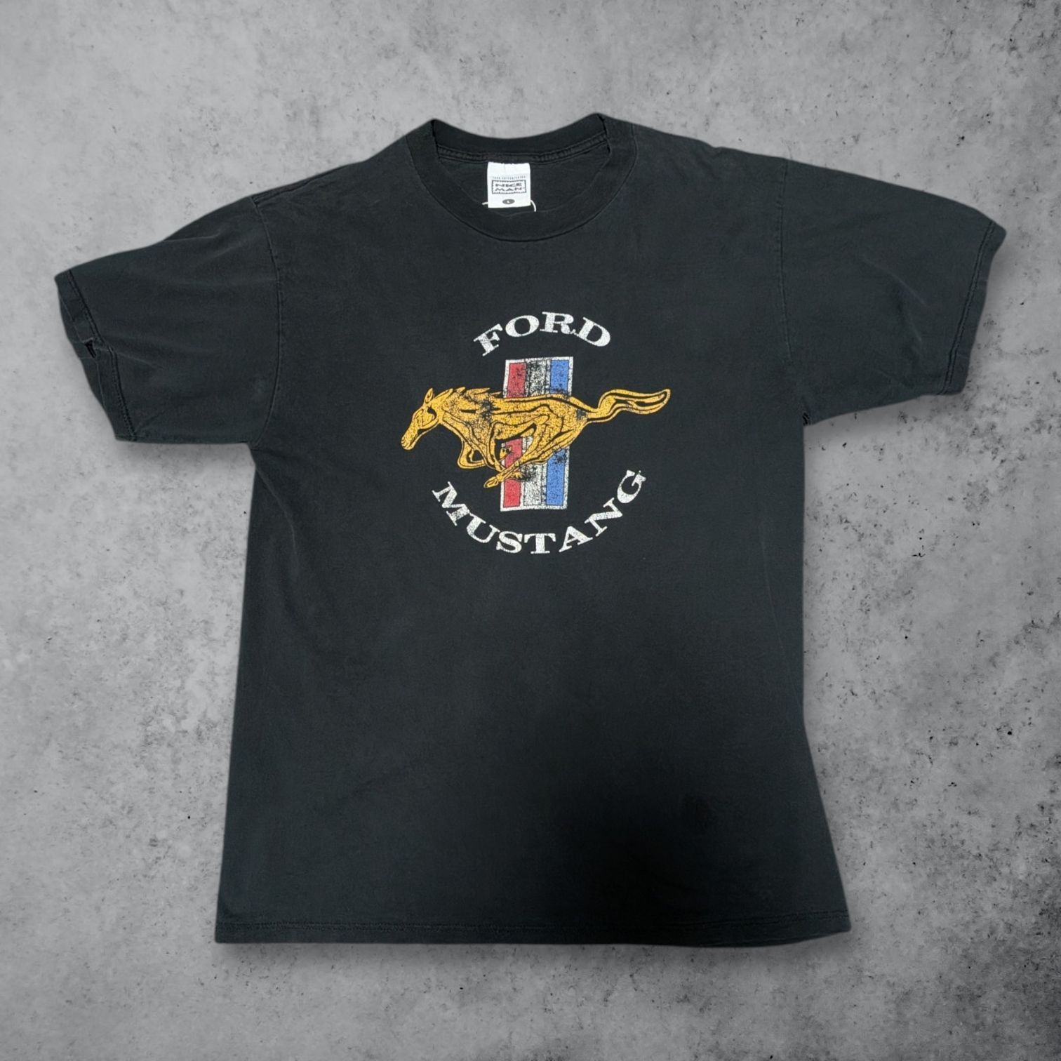 90s FORD MUSTANG 企業Tシャツ アドバタイジング 90s FORD MUSTANG 企業Tシャツ アドバタイジング