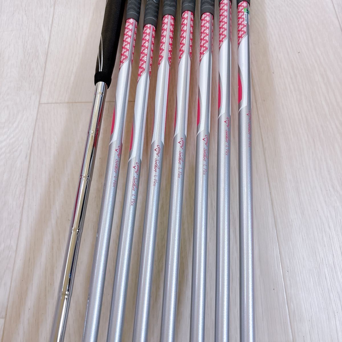 美品 Callaway Solaire キャロウェイ ソレイユ レディースゴルフセット 