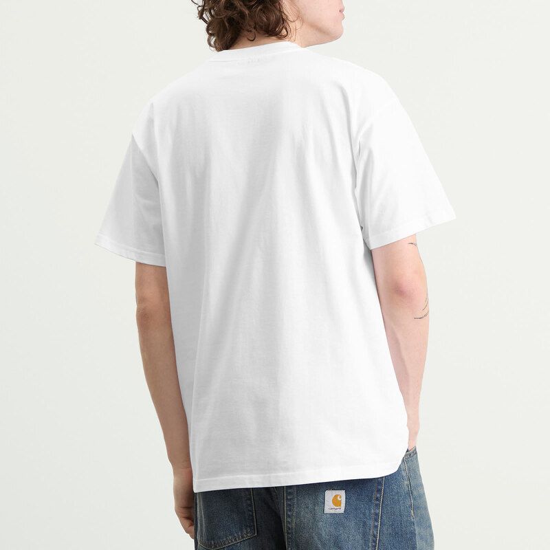 カーハート メンズ トップス Tシャツ Carhartt WIP Duck TShirt White ホワイト カーハート メンズ トップス Tシャツ Carhartt WIP Duck TShirt White ホワイト