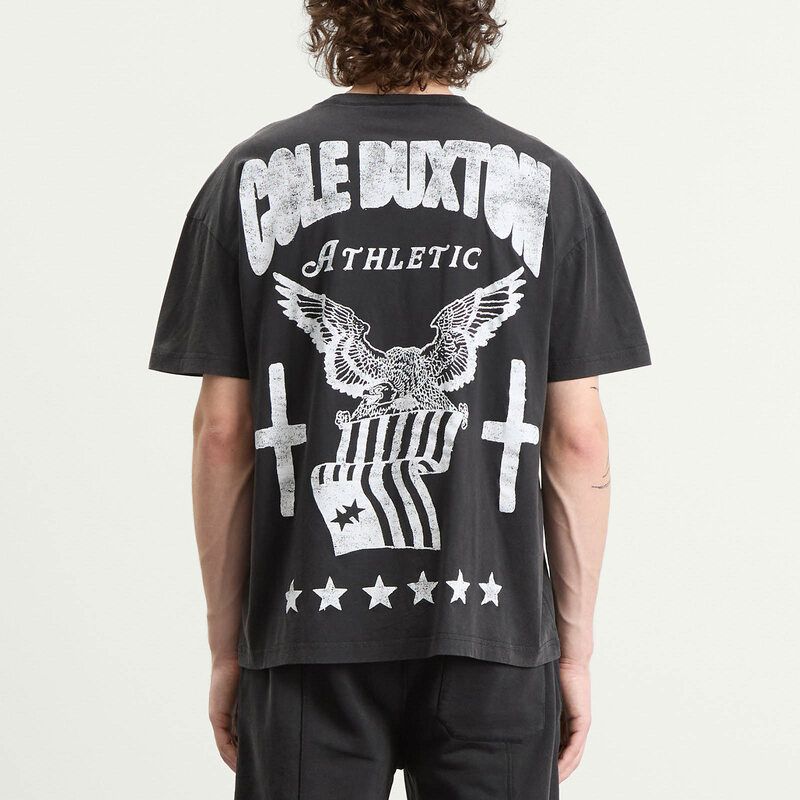 コール バクストン メンズ トップス Tシャツ Cole Buxton PatriotShirt Vintage Black ブラック コール バクストン メンズ トップス Tシャツ Cole Buxton PatriotShirt Vintage Black ブラック