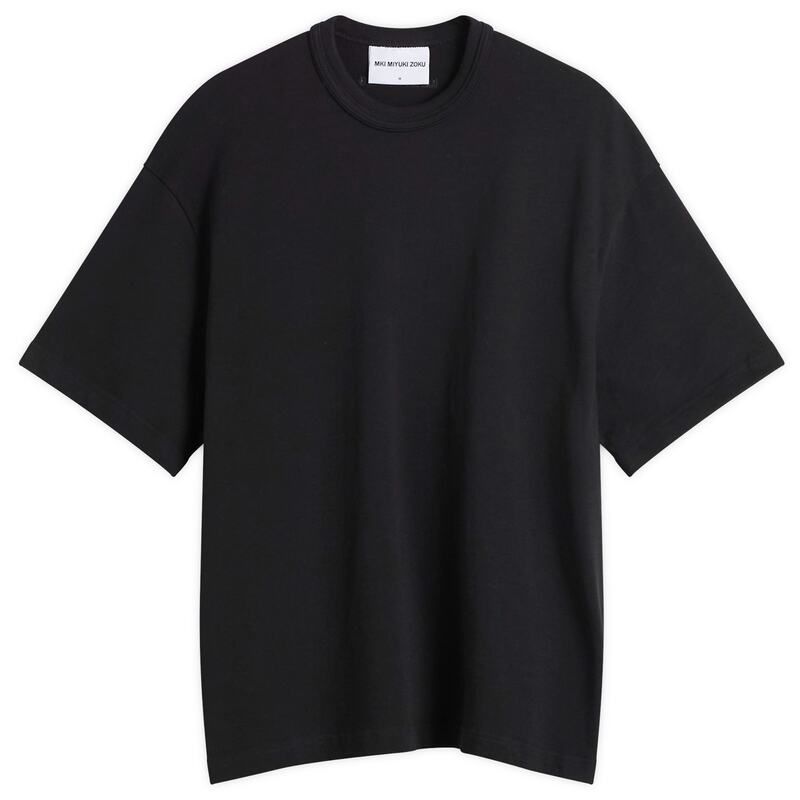エムケーアイ メンズ トップス Tシャツ MKI 220 Gsm Slub TShirt Black ブラック