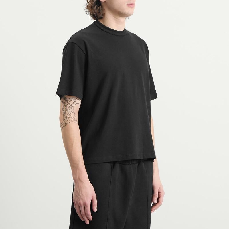 エムケーアイ メンズ トップス Tシャツ MKI 220 Gsm Slub TShirt Black ブラック