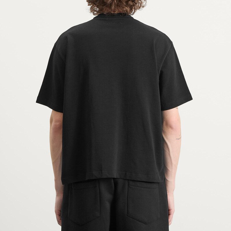 エムケーアイ メンズ トップス Tシャツ MKI 220 Gsm Slub TShirt Black ブラック