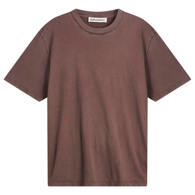 アワーレガシー メンズ トップス Tシャツ Our Legacy Worn Box TShirt Brown ブラウン