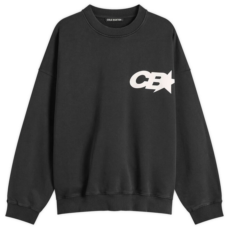 コール バクストン メンズ アウター パーカー・スウェット シャツ Cole Buxton CB Staracing Sweatshirt Vintage Black ブラック