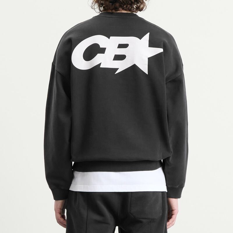 コール バクストン メンズ アウター パーカー・スウェット シャツ Cole Buxton CB Staracing Sweatshirt Vintage Black ブラック