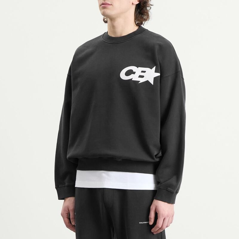 コール バクストン メンズ アウター パーカー・スウェット シャツ Cole Buxton CB Staracing Sweatshirt Vintage Black ブラック