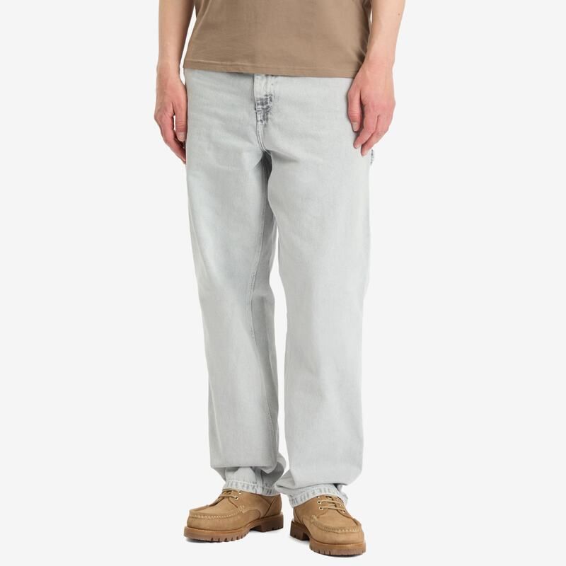 カーハート メンズ ボトムス カジュアルパンツ デニム Carhartt WIP Denim Single Knee Pants Black Chalk Wash チョーク カーハート メンズ ボトムス カジュアルパンツ デニム Carhartt WIP Denim Single Knee Pants Black Chalk Wash チョーク