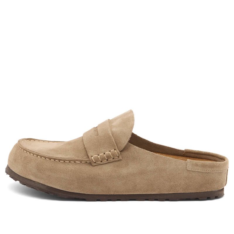 ビルケンシュトック メンズ シューズ サンダル Birkenstock Naples Wrapped Taupe Suede トープ