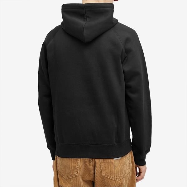 カーハート メンズ アウター パーカー・スウェット Carhartt WIP Hooded Chase Sweat Black Gold ブラック カーハート メンズ アウター パーカー・スウェット Carhartt WIP Hooded Chase Sweat Black Gold ブラック