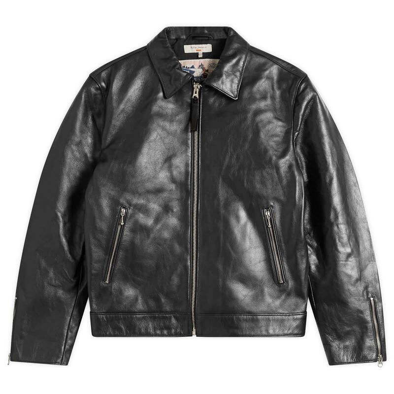 ヌーディージーンズ メンズ アウター ジャケット・ブルゾン レザー Nudie Jeans Co Eddy Rider Leather Jacket Rider Leather Jacket
