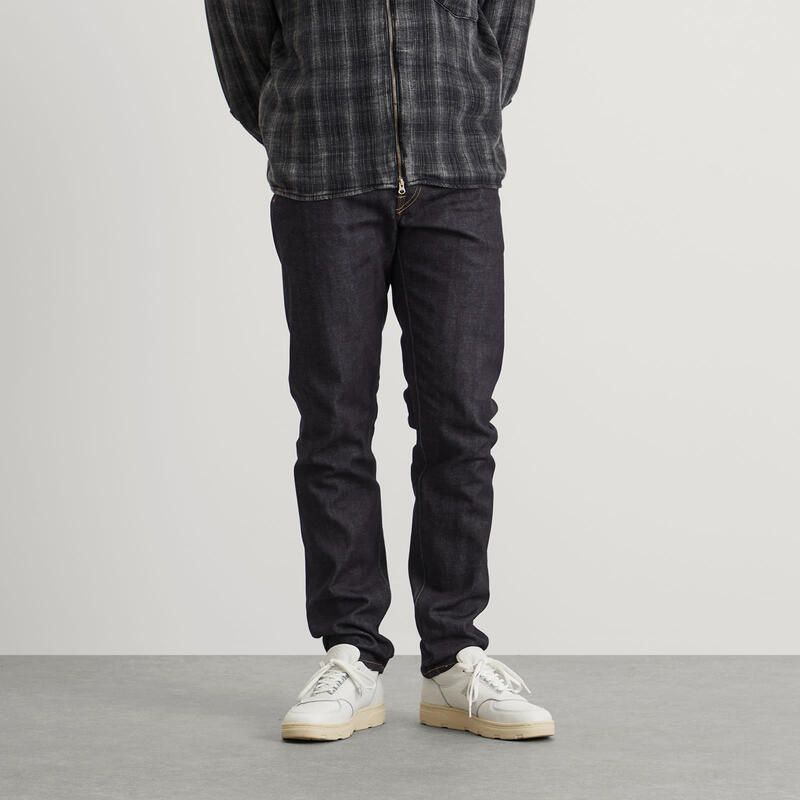 エドウィン メンズ ボトムス デニムパンツ ジーンズ Edwin Regular Tapered Jeans Red Selvedge Jeans Blue ブルー
