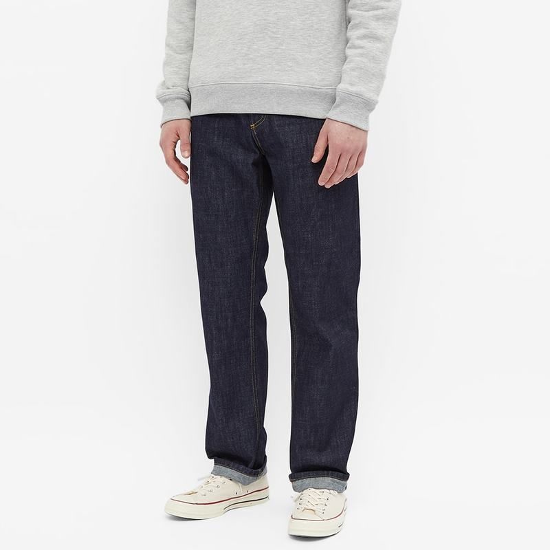 カーハート メンズ ボトムス デニムパンツ Carhartt WIP Marlow Relaxed Straight Jean Blue Rinsed ブルー カーハート メンズ ボトムス デニムパンツ Carhartt WIP Marlow Relaxed Straight Jean Blue Rinsed ブルー