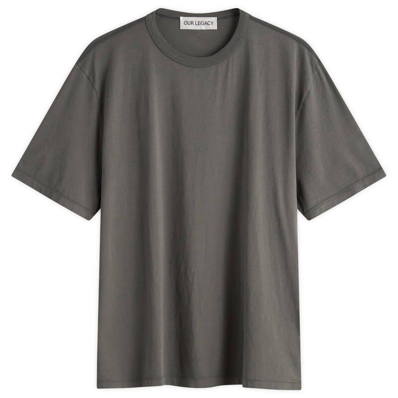 アワーレガシー メンズ トップス Tシャツ Our Legacy New Box TShirt Grey Sage Clean Jersey グレー