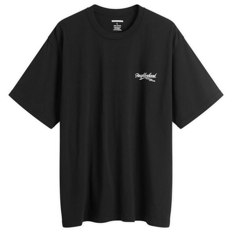 ネイバーフッド メンズ トップス Tシャツ Neighborhood SS8 Cards TShirt Black ブラック