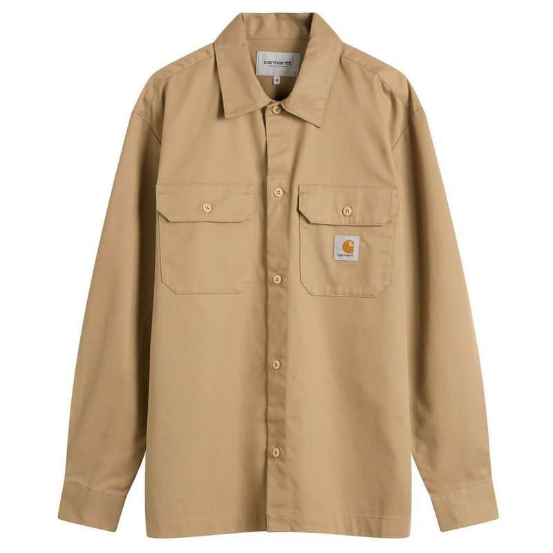 カーハート メンズ トップス シャツ Carhartt WIP Craft Overshirt Leather 20,985円
