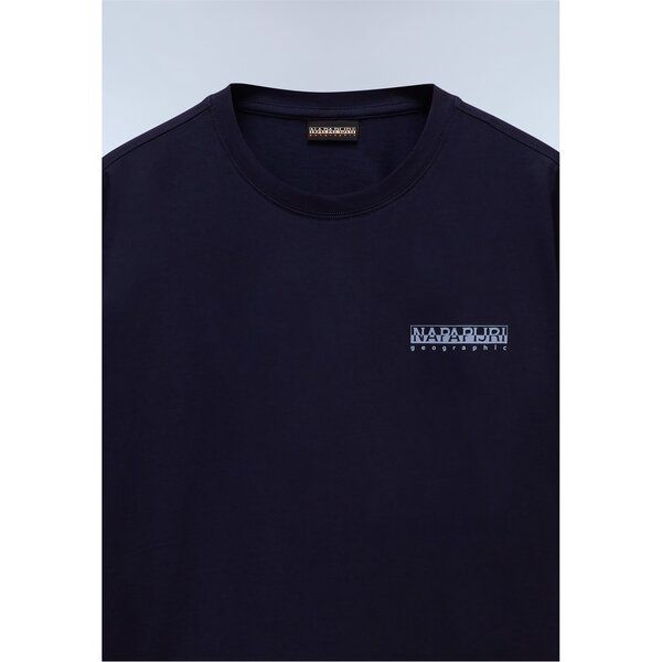 ナパピリ メンズ トップス Tシャツ グラフィック Napapijri Graphic Tshirt Navy 176 ネイビー