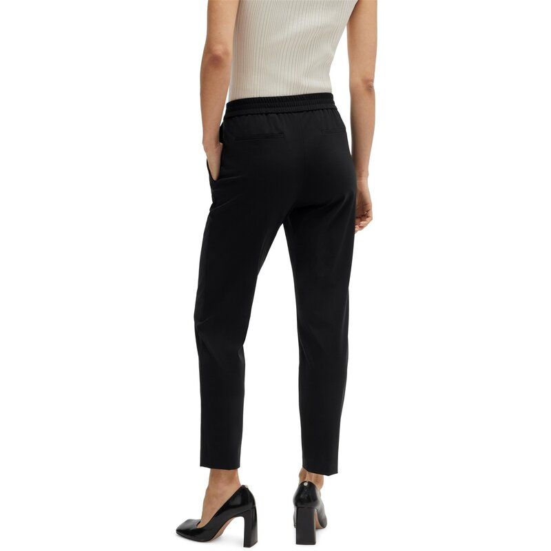 ボス レディース ボトムス カジュアルパンツ Boss Tobaluka10 10250621 01 Black ブラック ボス レディース ボトムス カジュアルパンツ Boss Tobaluka10 10250621 01 Black ブラック