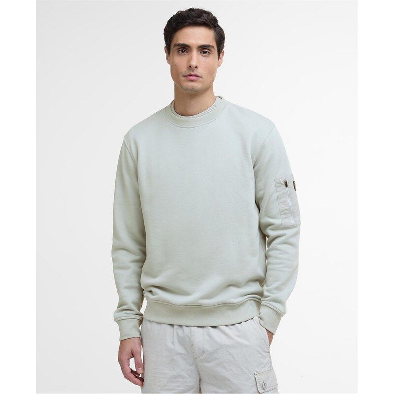 バブアー メンズ アウター パーカー・スウェット スウェット シャツ Barbour International Grip Sweatshirt Min Grey GY33 グレー バブアー メンズ アウター パーカー・スウェット スウェット シャツ Barbour International Grip Sweatshirt Min Grey GY33 グレー