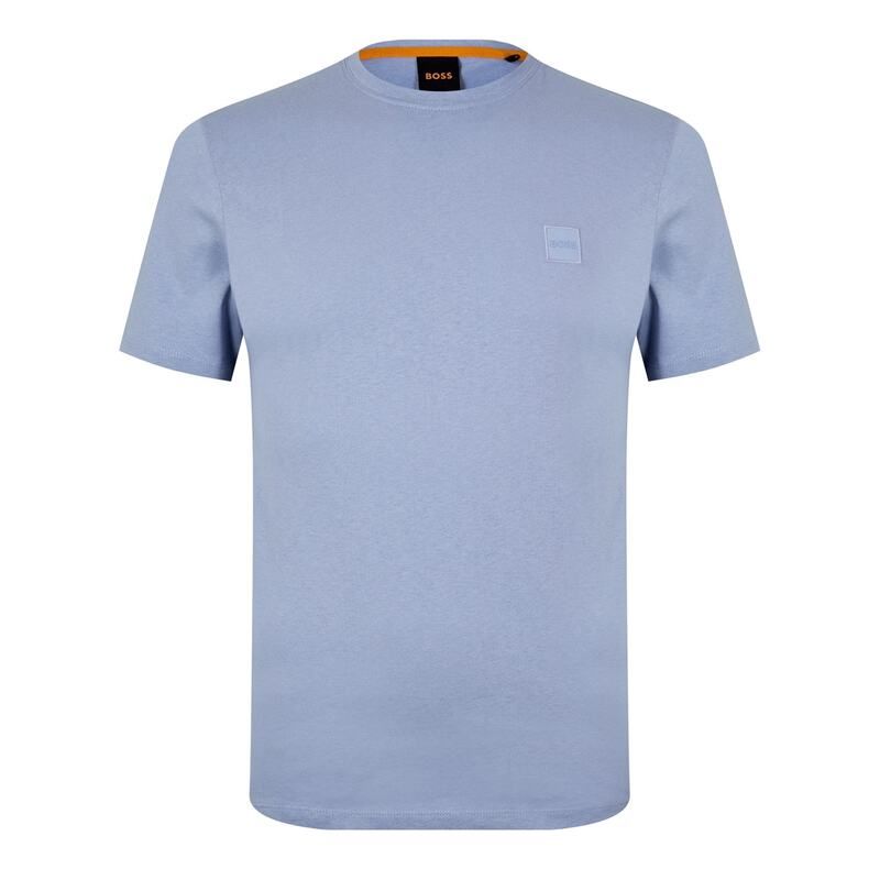 ボス メンズ トップス Tシャツ Boss Tales TShirt Sky Blue ブルー