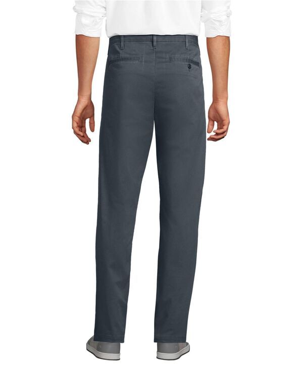 ランズエンド メンズ ボトムス カジュアルパンツ Lands End Mens Travel Kit Comfort Waist Classic Fit Chino Pant Steel gray グレー