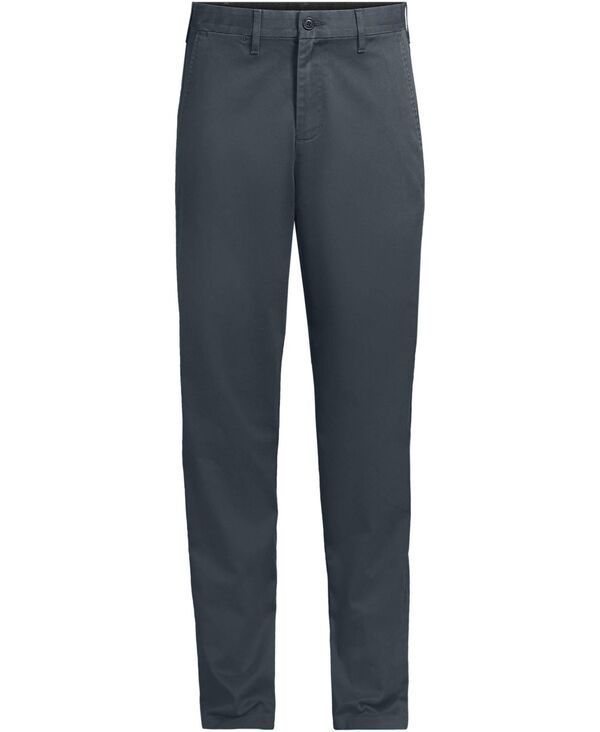 ランズエンド メンズ ボトムス カジュアルパンツ Lands End Mens Travel Kit Comfort Waist Classic Fit Chino Pant Steel gray グレー