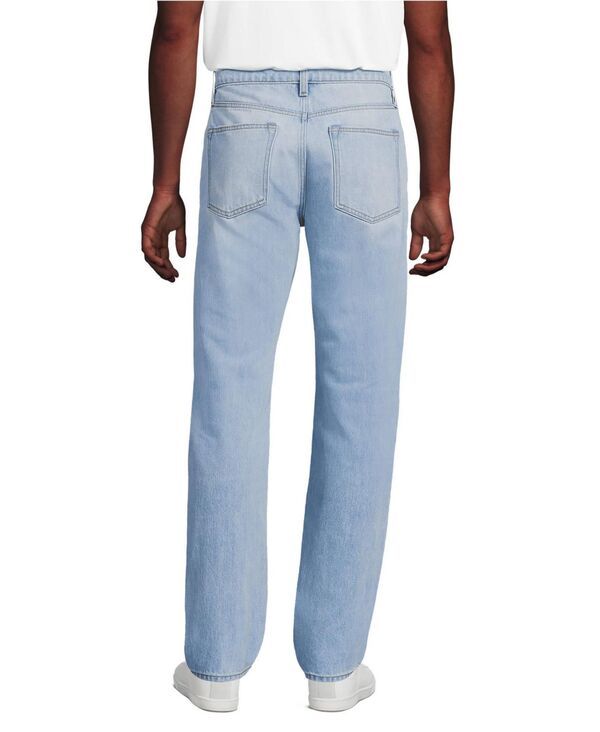 ランズエンド メンズ ボトムス デニムパンツ Lands End Mens Rigid Comfort Waist Classic Fit Jean Light northshore wash