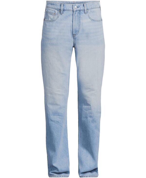 ランズエンド メンズ ボトムス デニムパンツ Lands End Mens Rigid Comfort Waist Classic Fit Jean Light northshore wash