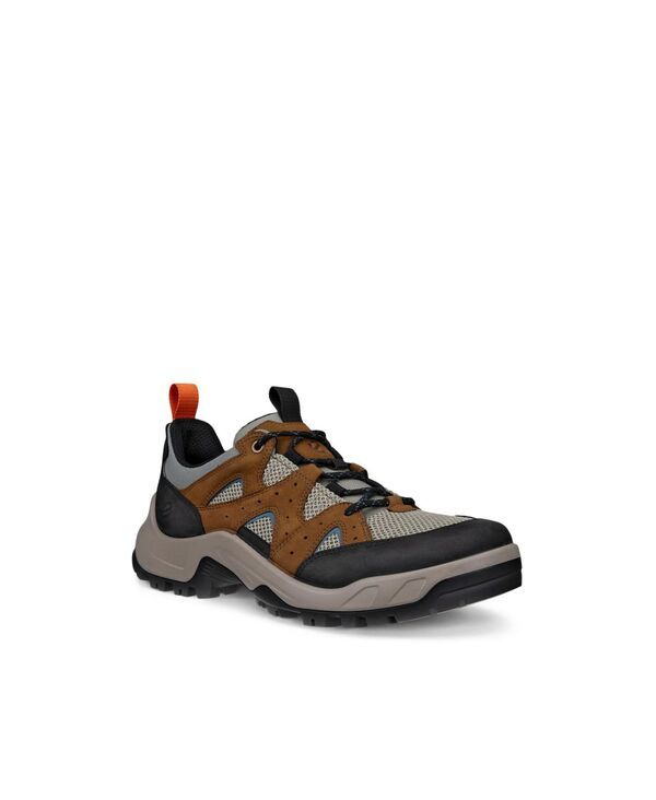 エコー メンズ シューズ スニーカー Ecco Mens Offroad Pathfinder Trail Sneakers Black Camel Moonrock ブラック